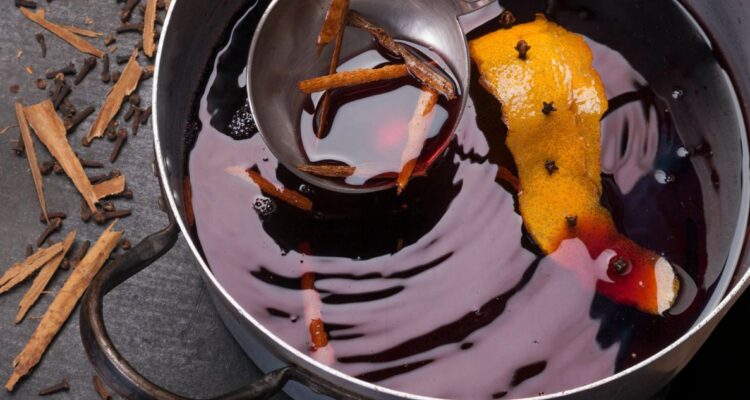 El vino nevagado es un clásico del invierno