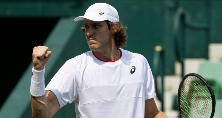 Nicolás Jarry ya está entre los ocho mejores del ATP 500 de Halle.