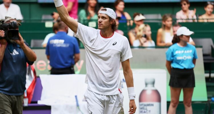 Nicolás Jarry fue eliminado en cuartos de final del ATP de Halle.