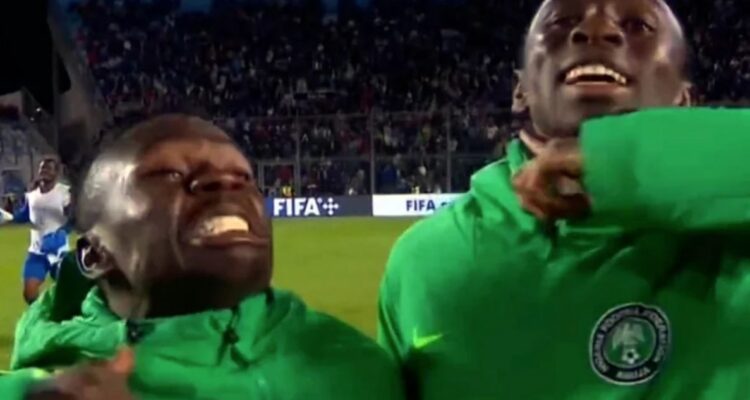 El violento y comentado gesto de Nigeria tras sorprender a Argentina en Mundial Sub 20