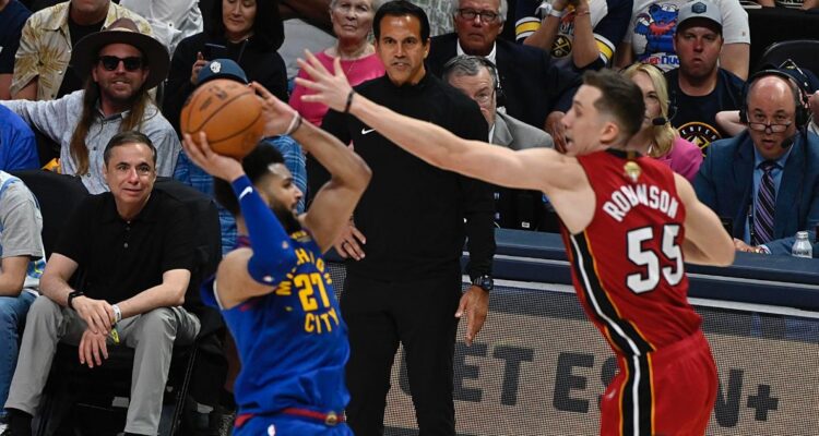 Nuggets sacudieron a los Heat y toman ventaja en las Finales de la NBA