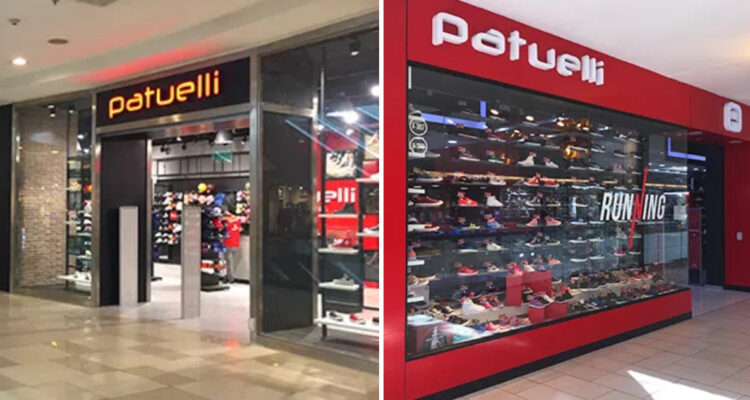 Tiendas Patuelli en Mallplaza Alameda y Mallplaza Egaña