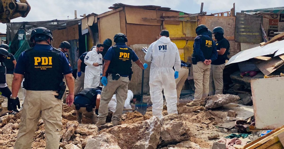 “Enterrados con vida y tapados con concreto”: Detallan muertes asociadas al Tren de Aragua en Arica