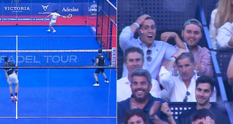 El viral puntazo en el World Padel Tour que dejó a todos atónitos