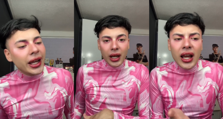 Capturas de Tiktok de Influencer Reina de Chile