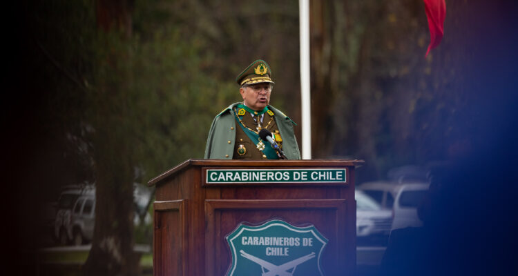 Agencia Uno | General director, Ricardo Yáñez, conmemoración del Aniversario de Carabineros.