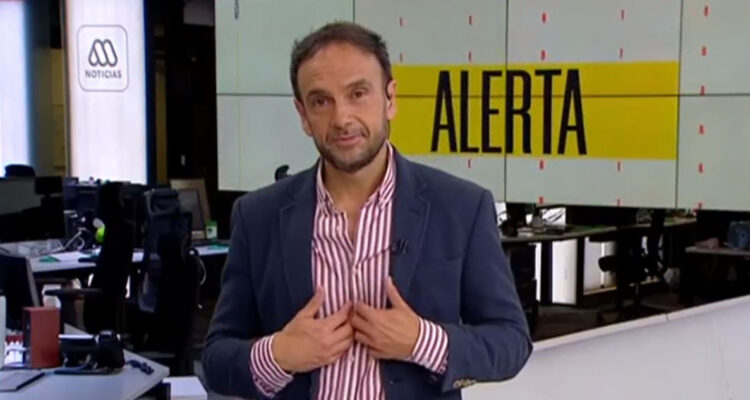 Rodrigo Sepúlveda en el programa Meganoticias Alerta.