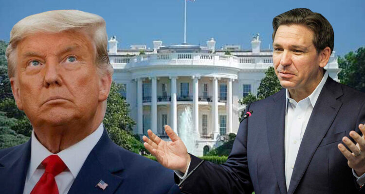 Donald Trump y Ron DeSantis