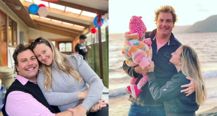 Rosemarie Dietz junto a su pareja Cristóbal González