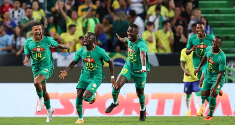 un imparable Senegal sorprendió a un apagado Brasil en Lisboa
