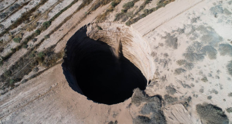 socavón Tierra Amarilla