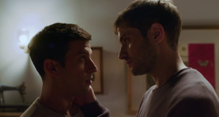 Thiago y Joselo juntos en el sueño de Joselo en Como La Vida Misma.