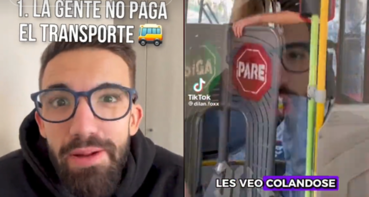 Español critica a chilenos