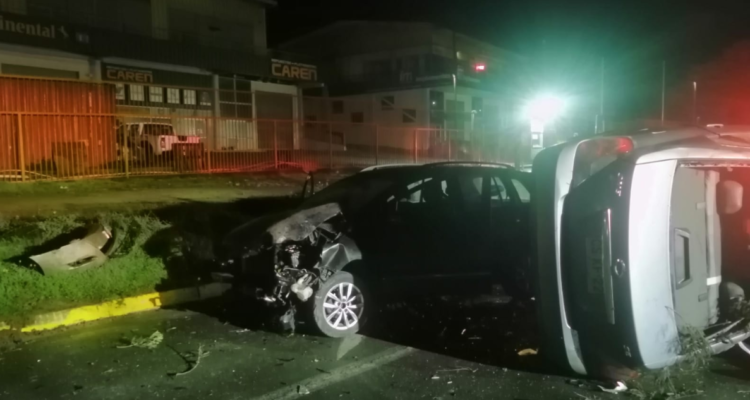 Una persona muerta y otra herida deja trágico accidente provocado por conductora ebria en Concón