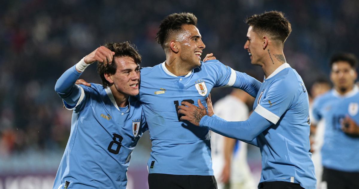 Uruguay doblegó sin problemas a Nicaragua.
