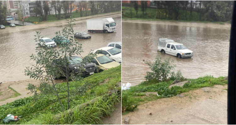 Vehículos atrapados en estero Marga Marga