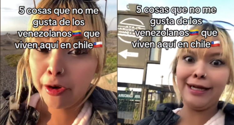 Venezolana que se viralizó al enumerar cosas que le molestan de sus compatriotas en TikTok