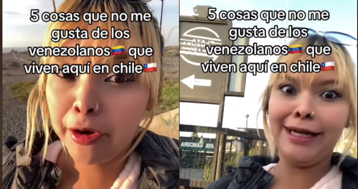 Venezolana que se viralizó al enumerar cosas que le molestan de sus compatriotas en TikTok