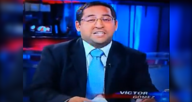 Ex periodista de CHV, Víctor Gómez, quien fue desvinculado por comentario sobre Pinochet