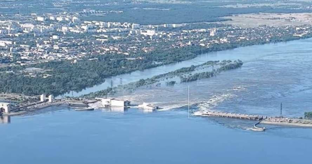 videos represa sur ucrania
