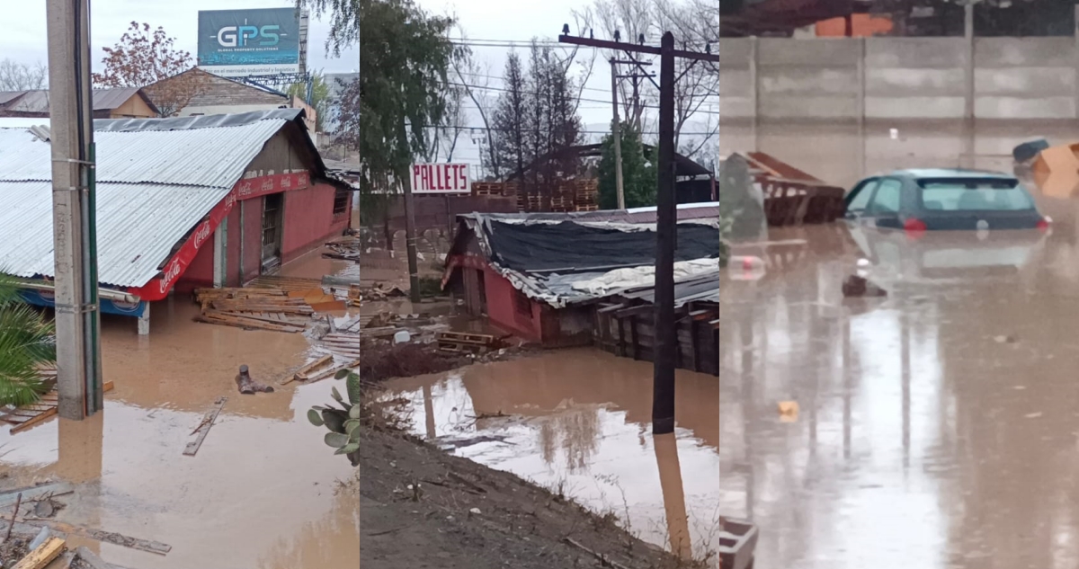 Desborde del río Mapocho obligó a evacuación cerca de la Ruta 68: carretera está habilitada