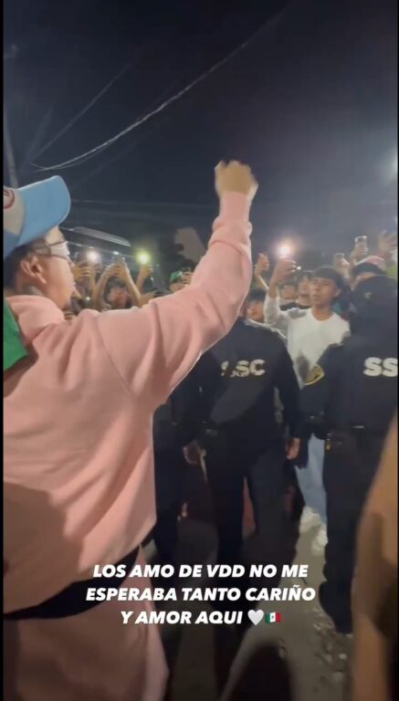 Suspenden show de Young Cister en México con sus fans en la fila: "La policía no quiso"
