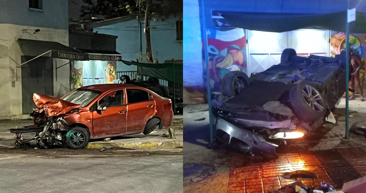 Cinco adultos y tres niños heridos deja accidente en San Joaquín: un lesionado tiene riesgo vital