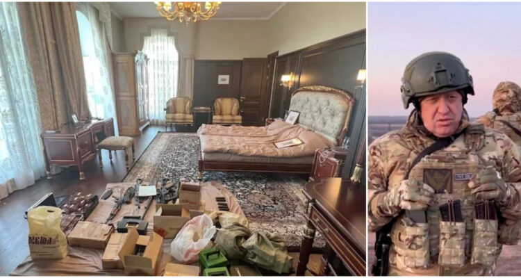 Allanan mansión de Prigozhin, líder de grupo Wagner: hallaron dinero, oro, armas de guerra y pelucas