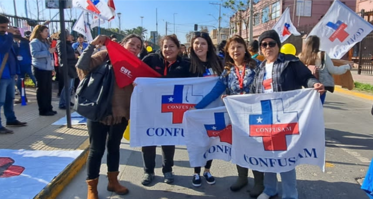 Trabajadores de la salud de Villa Alemana exigen aumento salarial y mejores condiciones laborales