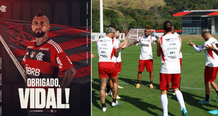 Oficializan la salida de Arturo Vidal del Flamengo