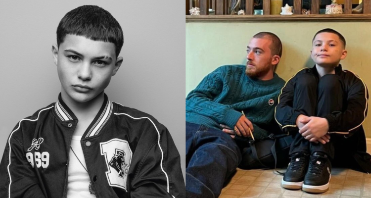 Javon Walton, actor de Ashtray en Euphoria, junto a Angus Cloud