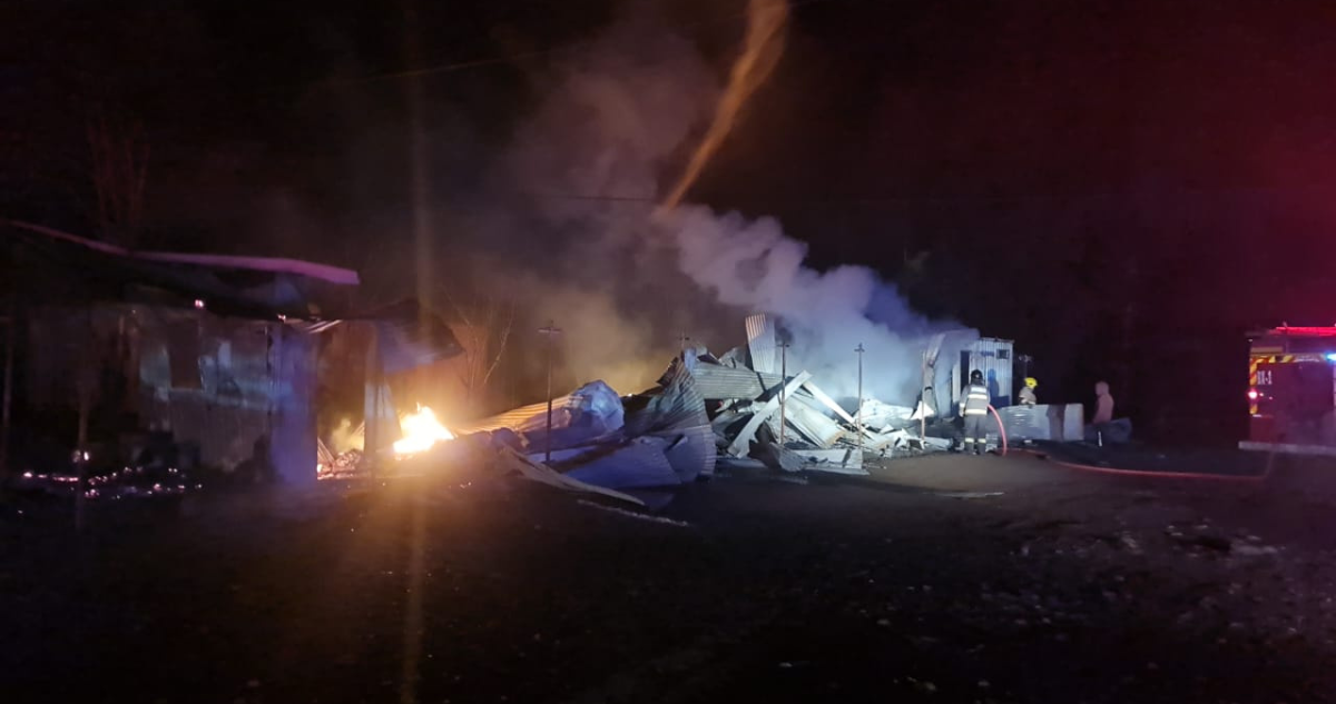 Ataque incendiario en La Araucanía
