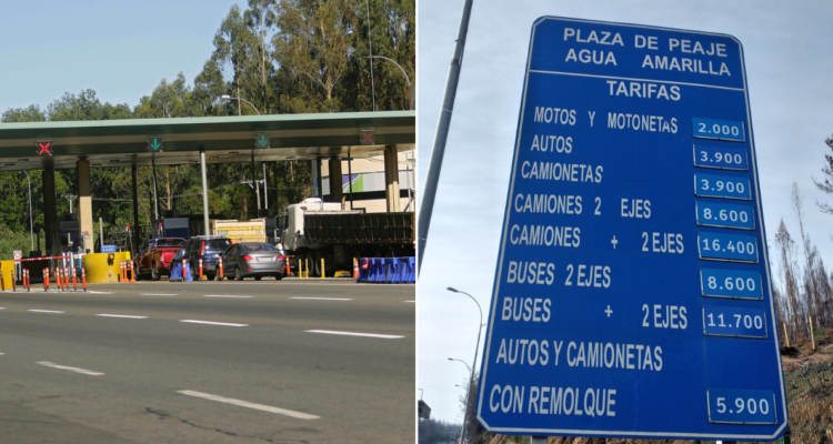 Autopista del Itata concretan rebaja de $800 en el que fue el peaje más caro de Chile