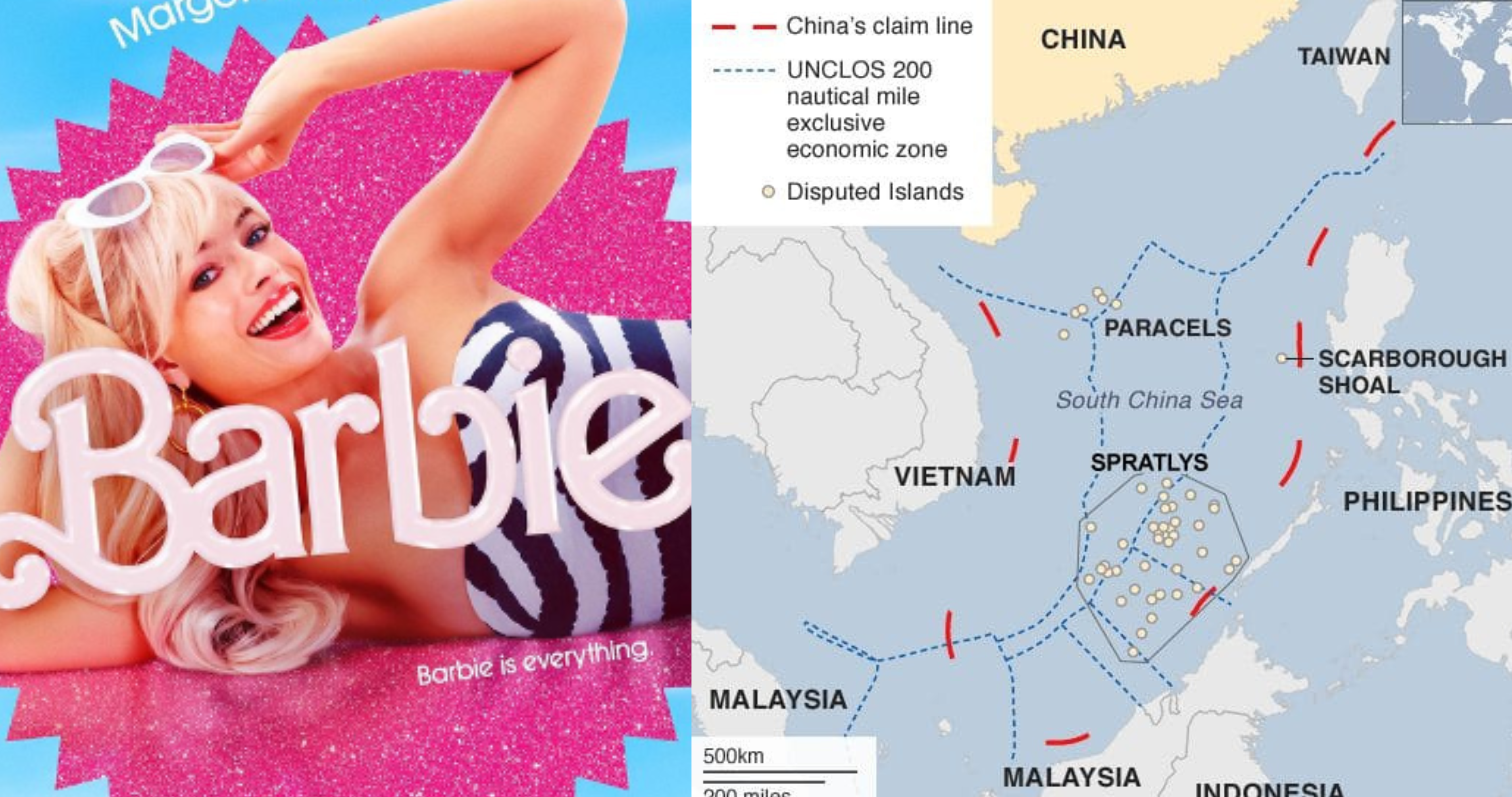 El problema de Barbie con Vietnam y Filipinas