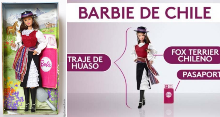 Barbie Chilena del 2012 lanzada por Mattel