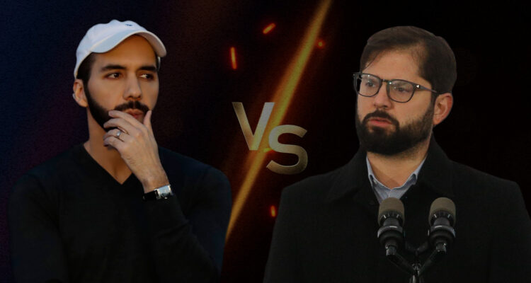 Boric vs Bukele: el historial de desencuentros entre mandatarios diametralmente opuestos