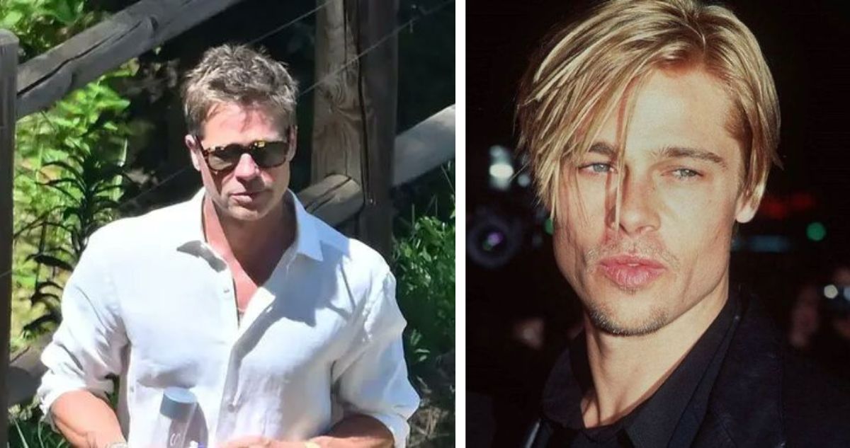 brad pitt pelo largo 2023