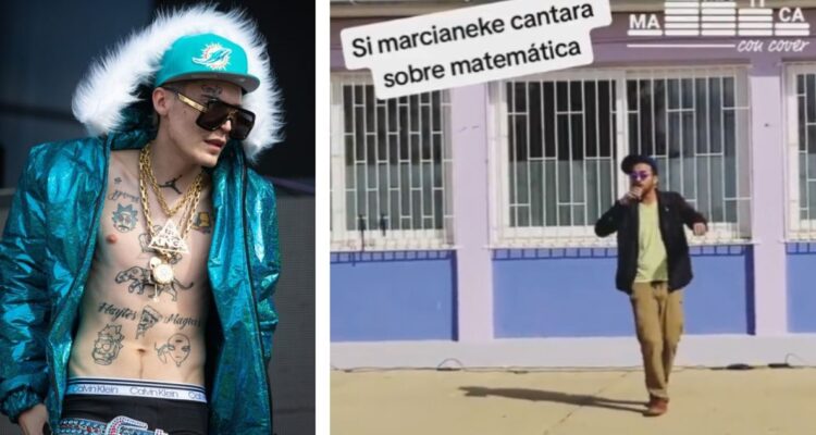 “El mejor reggaeton”: profesor se vuelve viral por canción de matemáticas al ritmo de Marcianeke