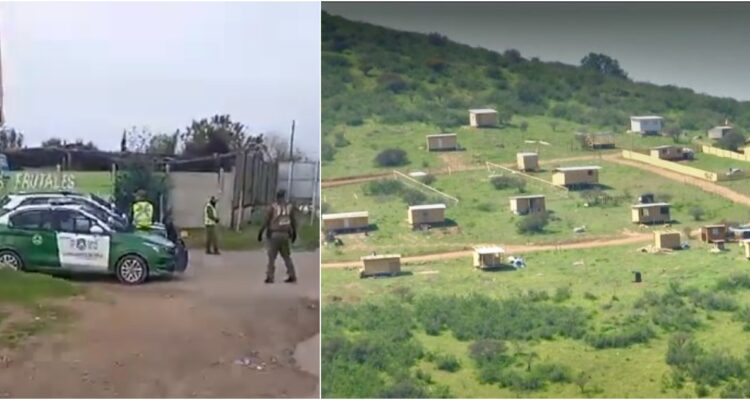Carabineros hacen catastro de familias que permanecen en toma “VIP” de Quillota