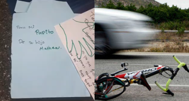 Carta de hijo a ciclista