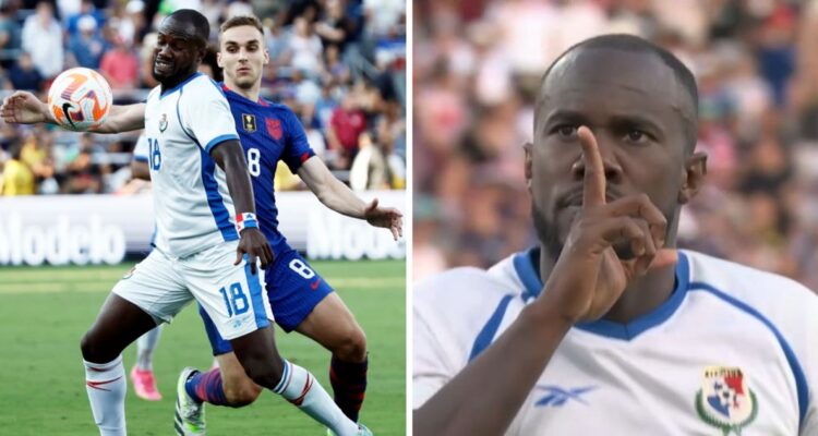 Cecilio Waterman brilló con Panamá en la Copa de Oro.