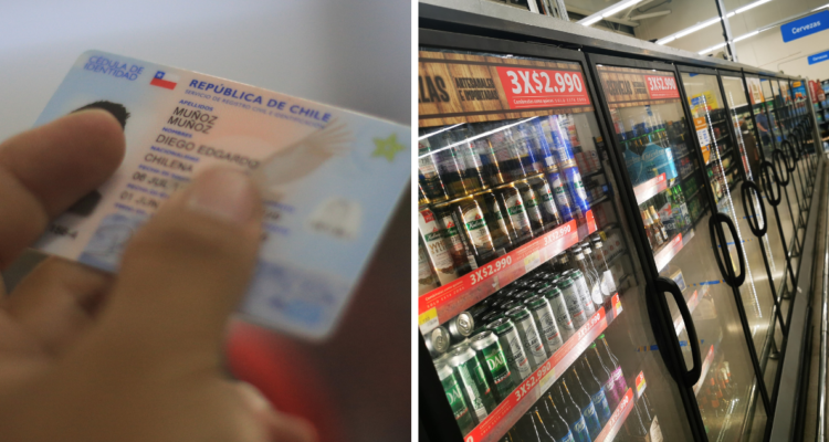 Cédula de identidad bebidas alcohólicas
