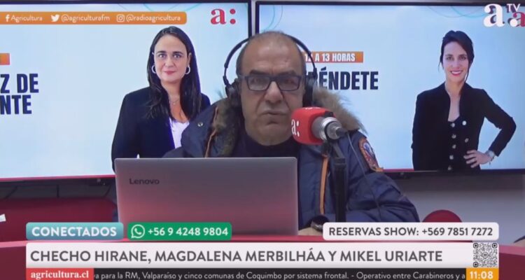Checho Hirane criticó a Rafael Cavada y a los hermanos Copano.