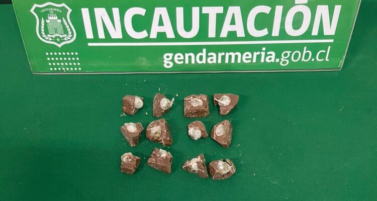 Incautan a reo chocolates rellenos con marihuana en cárcel de San Antonio