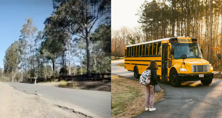 Chofer abandona a niños en carretera en Australia