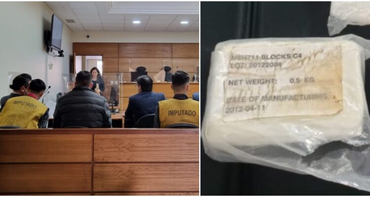 Condenado por vender explosivos de la Armada por whatsApp