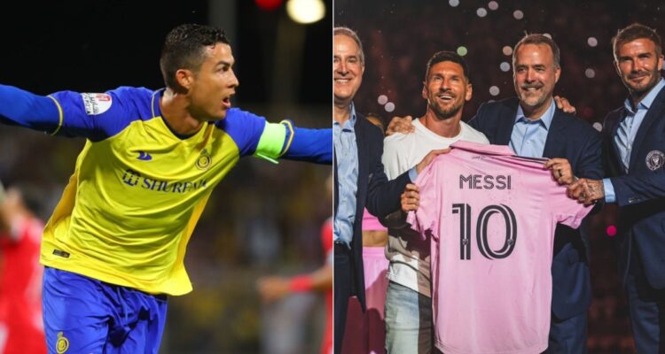 La rivalidad de Cristiano Ronaldo y Lionel Messi sigue al rojo vivo