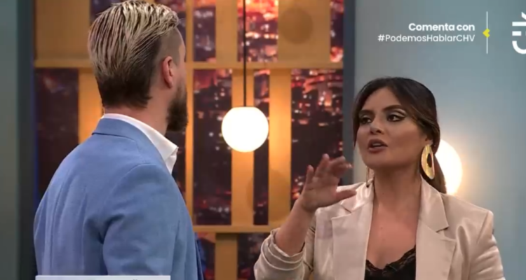 Captura de la participación de Daniela Muñoz en Podemos Hablar