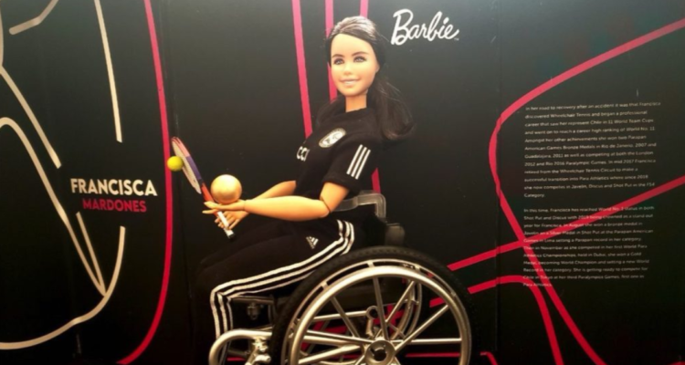 Barbie Deportista paralímpica inspirada en Francisca Mardones