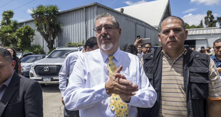 Bernardo Arévalo el 6 de julio